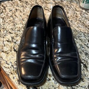 To Boot New York black leather loafers